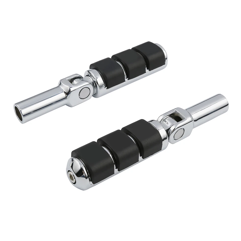 estriberas de pasajero aptas para Harley Cross Bones 08-11 Softail Slim FLS 12-17 16 Foto 3 de 4