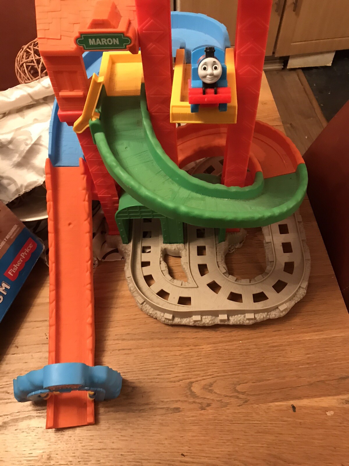 my first thomas and friends twisting tower tracks