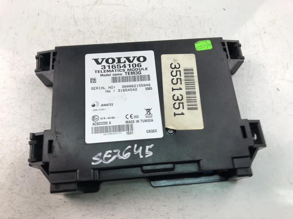 Centralina VOLVO S60 II 31654106 2014 17287636 - Immagine 2 di 4