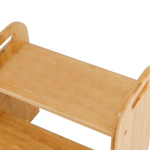Bamboo toilet Children's toiletries foot stool household non-slip foot stool - Picture 2 of 10