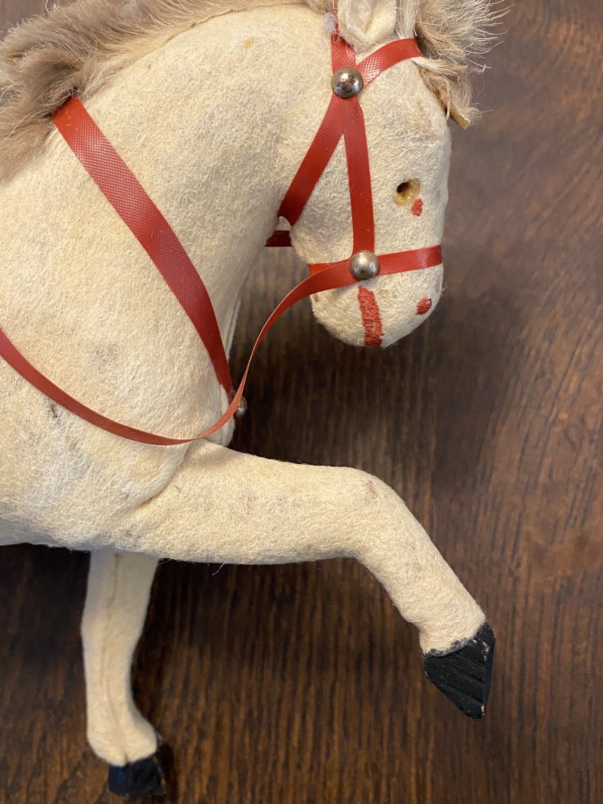Antique Wind Up Toy Horse With Key Works eBay