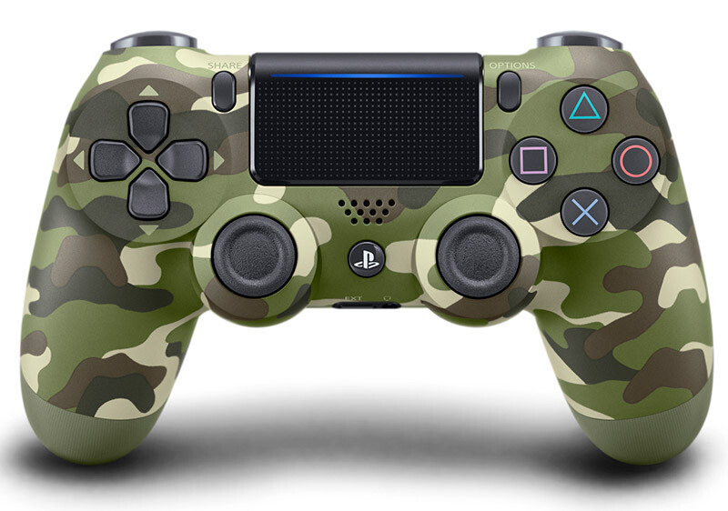 Sony Dualshock 4 V2 Green Camo Controller Ps4 for sale