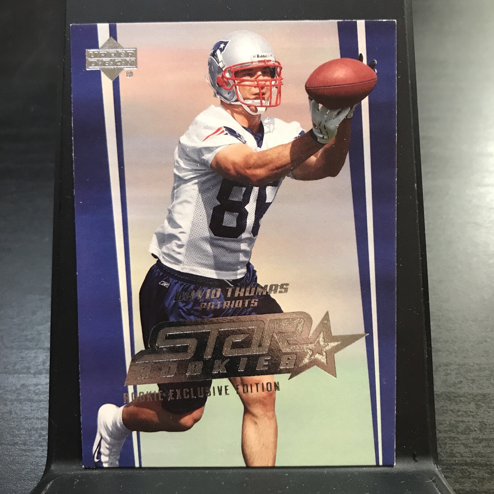 2006 Upper Deck Rookie Exclusive Edition David Thomas #241 Patriots