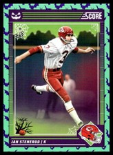 2024 Score-A-Treat #143 Jan Stenerud Green Bats Kansas City Chiefs