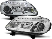 Scheinwerfer Paar VW Touran 03-06 Daylight LED chrom