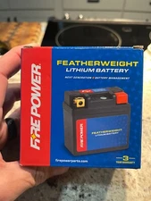 New WPS Fire Power Lithium Battery 