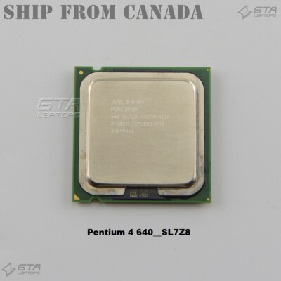 Intel Pentium 4 640 3.20GHz SL7Z8 Socket 775 CPU