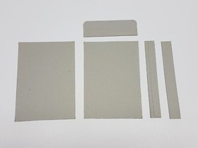 Rampart Nintendo NES Rental Cut Box ONLY *DAMAGED