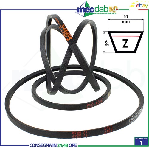 Keilriemen 10x1000 Mm Pix Mitsuboshi Cinghia Trapezoidale 10x1000 Mm Li/Z39,5 Secondo DIN 2215 - Nuova, Per Trasmissioni, Marca PIX/MITSUBOSHI Cintura Trapezoidale PIX - Foto 12