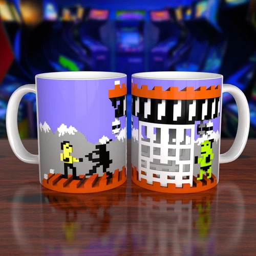 Bruce Lee (a) Commodore 64 C64 3D Retro Computer Game Mug Retrogaming Geek 8-bit