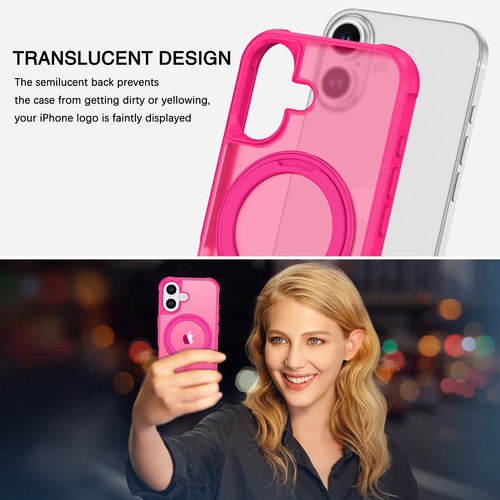 Funda para iPhone 16/15/14/13/12/11 Pro Max pesada a prueba de golpes con soporte magnético cubierta - Imagen 740 de 751