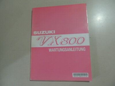 Werkstatthandbuch Reparaturanleitung Suzuki VX 800 Modelljahr 1990 - 1996