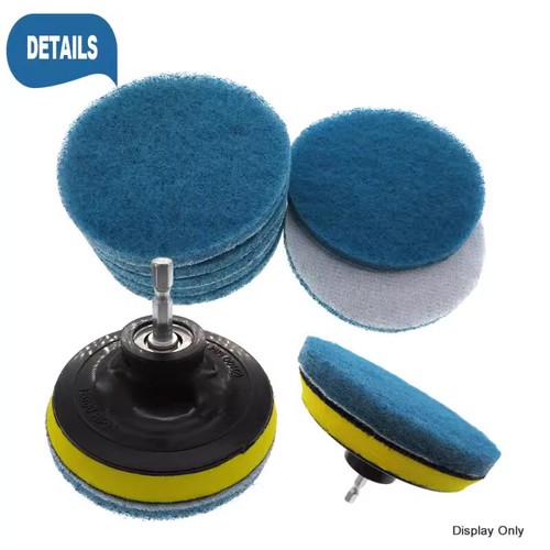 4'' 100mm Nylon Fibre Sanding Discs Hook & Loop Wet/Dry Abrasive Finishing Pads - Picture 11 of 22