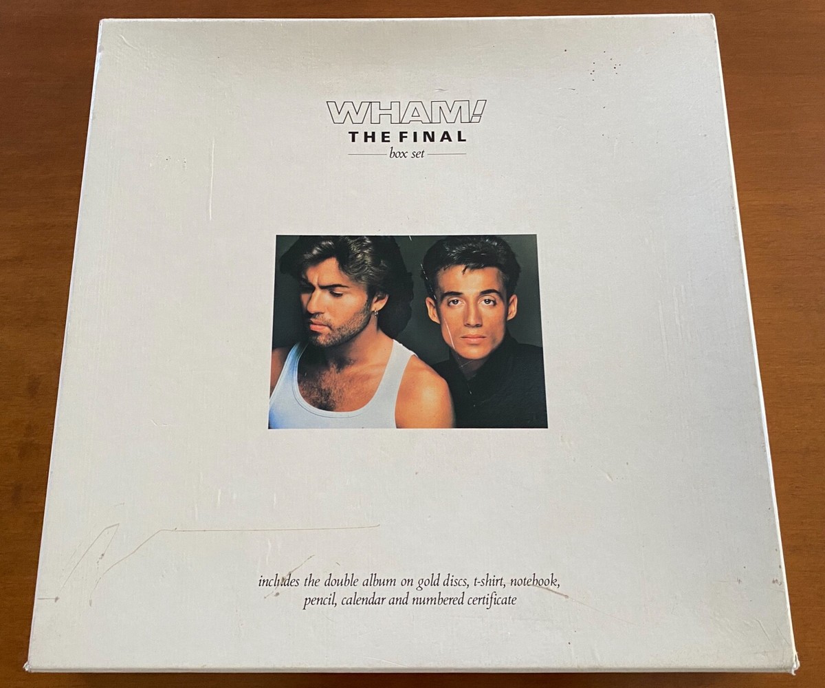 GOLD アルバム WHAM! The Final BOX SET RARE LIMITED EDITION COLOURED GOLD