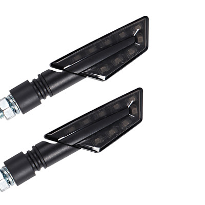 LED Indicator 3in1 with Tail Light Brake Light Black Tint Motorcycle Quad ATV 12V