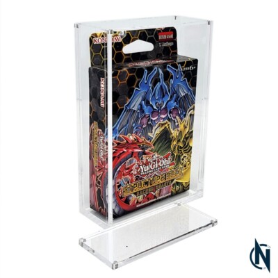 Acryl Case für YuGiOH Structure Starter Deck  Schutzbox mit Magnetverschluss  