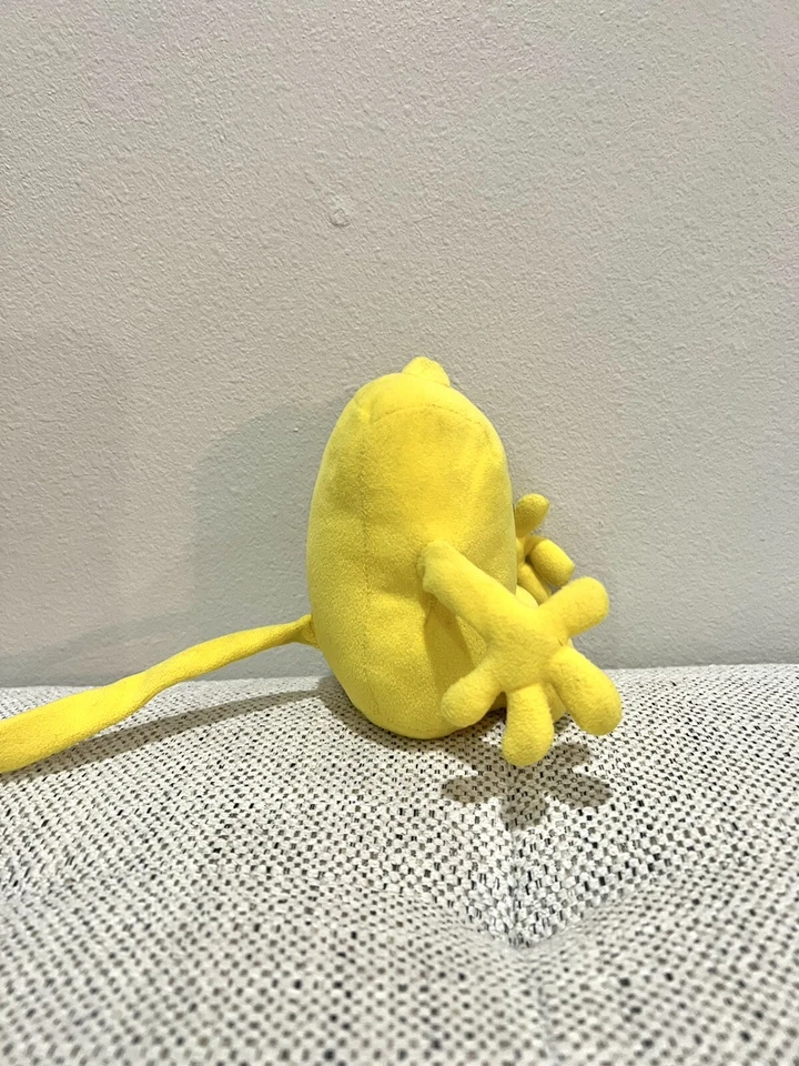 Ty Wubbzy gorro bebé 7” peluche (nick jr wow wubbzy) juguete raro peluche amarillo Foto 2 de 4