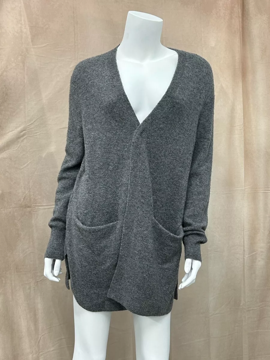 WOMENS SWEATER NEW W TAGS MADEWELL NORDSTROM RACK OPEN FRONT GRAY