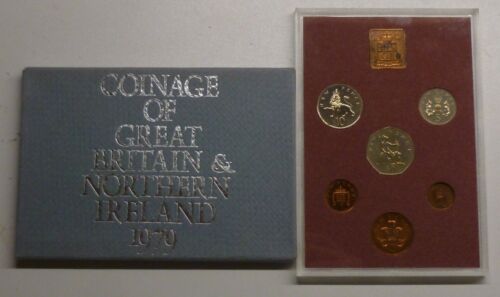 UK Official Royal Mint Proof Coin Year sets 1971 - 1982 Flat Pack type see menu - Picture 18 of 25