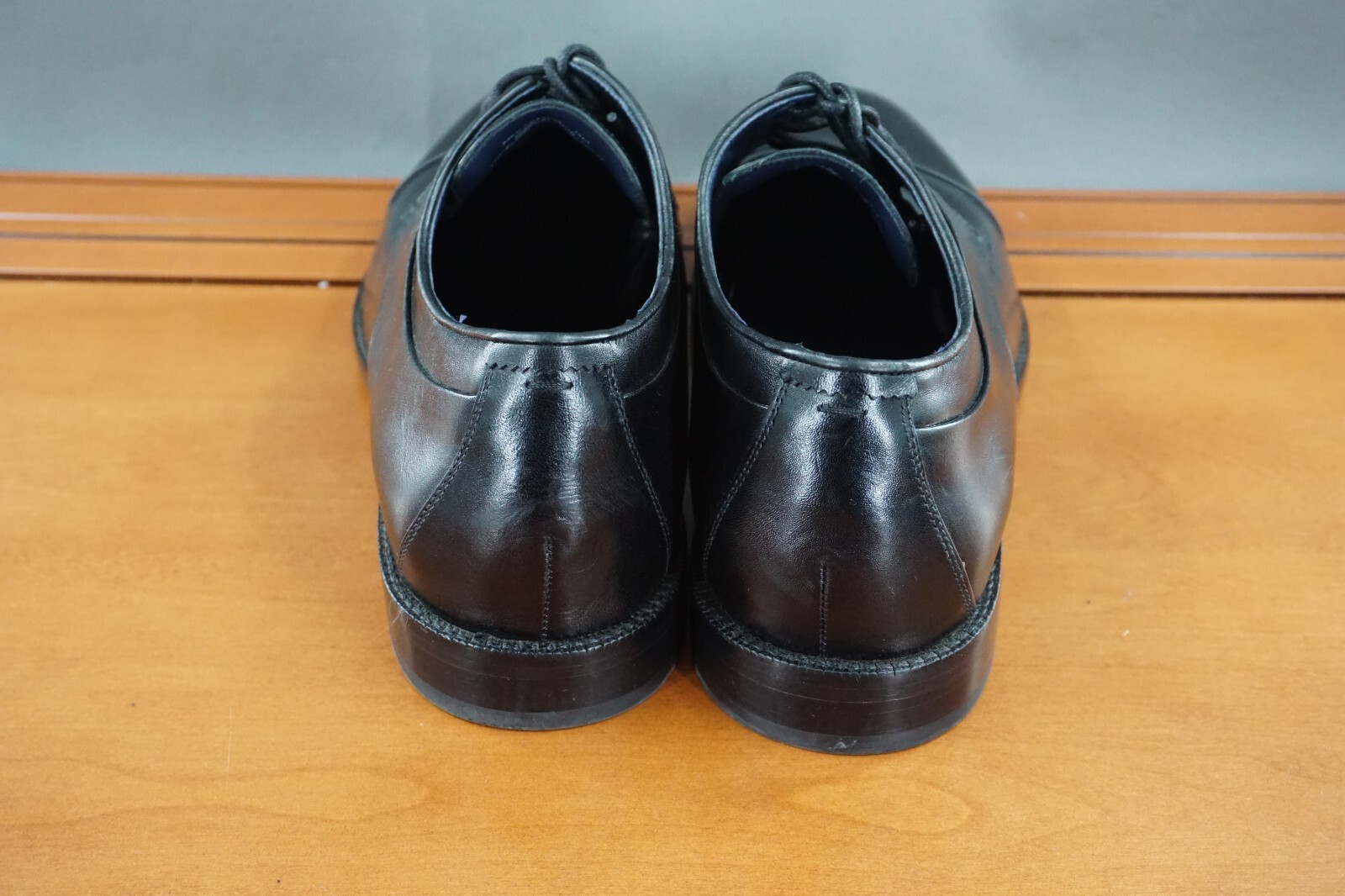 SAOLA Scarpe Cole Haan Grand 360 uomo taglia 12 scarpa nera pelle stringata punta cappuccio derby