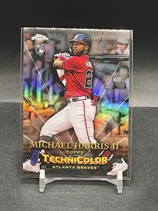 2023 Topps Chrome Michael Harris II TECHNICOLOR RC ROOKIE Atlanta Braves TT-7