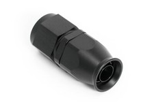 PTFE Aluminium Fitting Dash 3 / -3 AN / JIC 3 Port Straight Black Anodised