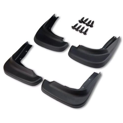 New Genuine Front & Rear Splash Guards Mud Flaps Fender FOR 2010-2013 Volvo XC60 - Picture 4 of 7
