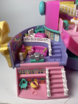 Polly Pocket Bluebird Hatbox 1995 - Boîte Chapeau Rare Collection - Très Bon état