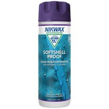 Nikwax Softshell Proof Wash-In Waterproofing for SoftShell Clothing 300ml