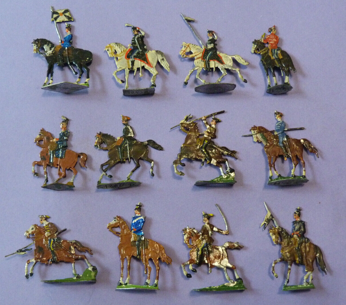 Soldats De Plats Heinrichsen - Cavaliers Allemands 1914 - Échelle 30mm - Lot 1