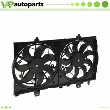 Radiator Condenser Cooling Fan Assembly For 2014 2015 2016-2018 Nissan Rogue