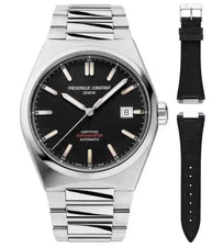 Frederique Constant Silver Mens Analogue Watch Highlife FC-303BBG3NH6B