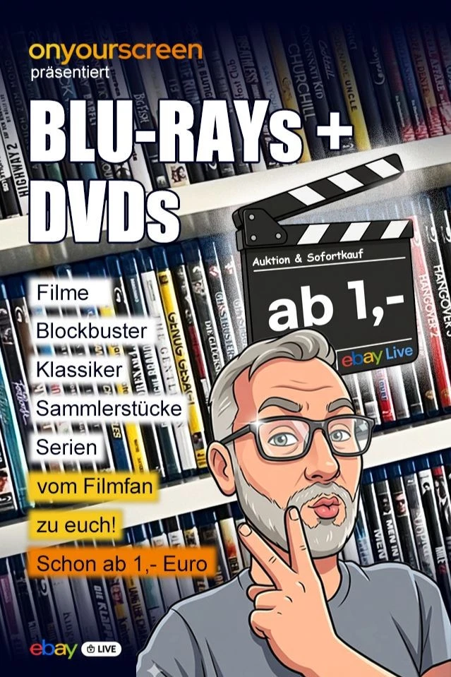 Blu-ray's und DVD's präsentiert von Onyourscreen