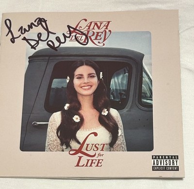Lana Del Rey Signed Lust For Life CD Booklet*Open To Offers*