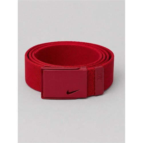 Nike Mens Webbing Golf Belt One Size Fits Most Red