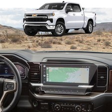 AZZIGO Screen Protector for Chevy Silverado GMC Sierra 1500 2022-2026 Clear