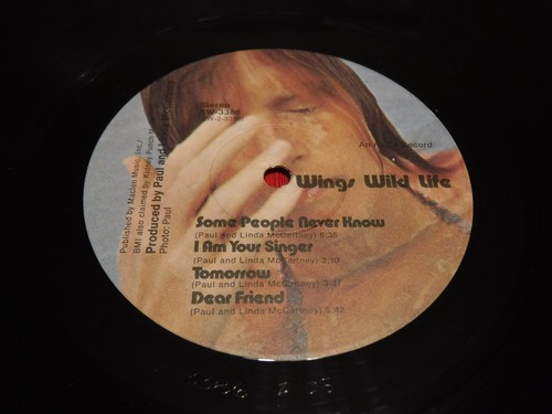 Wings Wild Life 1971 LP Apple SW 3386 Paul McCartney Dear Friend Love Is Strange - Imagen 5 de 8