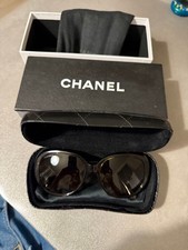CHANEL Super  Brown Sunglasses with Case from Japan