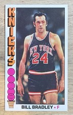 1976-77 TOPPS #43 BILL BRADLEY NEW YORK KNICKS