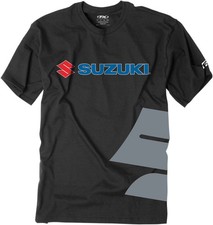 Factory Effex Suzuki Big S Short Sleeve Shirt Black