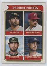 2023 Heritage Topps Rookie Stars SP Fernando Cruz Tyler Cyr Cooper Criswell 5n0