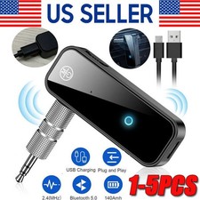 USB Wireless Bluetooth 5.0 Transmitter Receiver for Car Music Audio Aux Adap lot