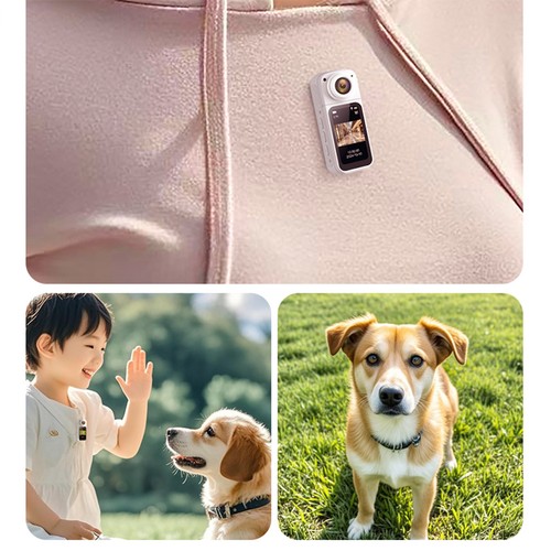 2.7K Thumb Camera WiFi Mini Body Wearable Action Sports Camera Video Recording - Picture 5 of 24