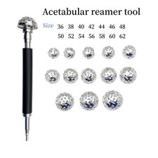 Orthopedic Acetabular Reamer Set for Knee Joint Surgery Hip Surgical Instrument 