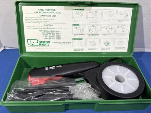 Handy Bundler Custom Zip Tie Tool And Clips