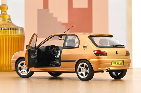 Norev - Peugeot 306 S16 1997 Gelb Vermeer - 1/18 - NOREV184940-image