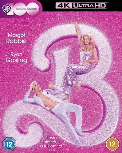 Barbie (4K UHD Blu-ray) America Ferrera Margot Robbie Kingsley Ben-Adir Issa Rae
