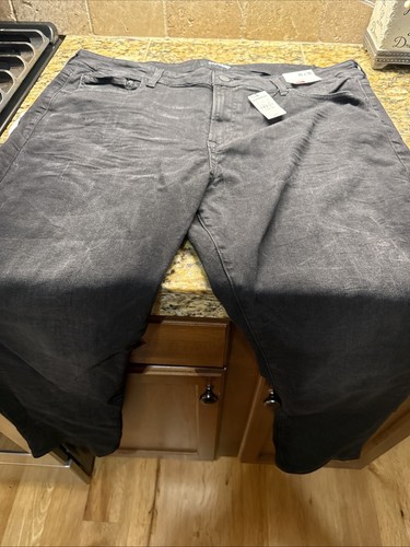 Express Mens Jeans 40x30 Slim Black Hyper Stretch Athletic Slim Brand New - Picture 5 of 8