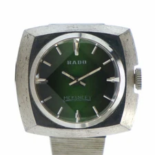 Rado McKinley mckinley Watch Mechanical Watch Green Dial Logo Silver Color GY18