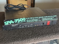 Fender SPA-7500 Amplifier Used Good Condition  Lightweight